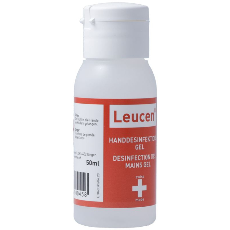 Leucen kézfertőtlenítő gél Fl 50 ml