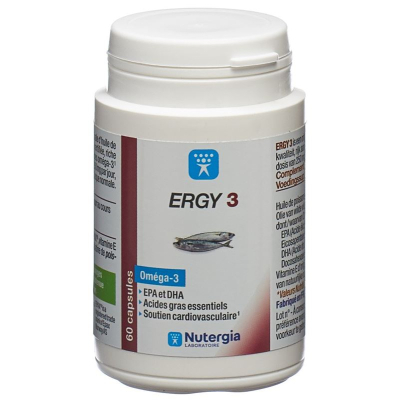 Nutergia ergy 3 kaps can 60 pcs