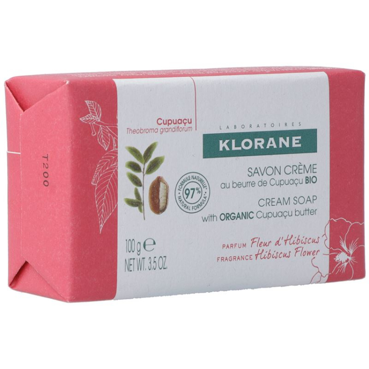 Klorane cream soap Hibiskusblüte 100 g