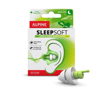 Alpine sleepsoft + earplug រន្ធ euro គូ ១