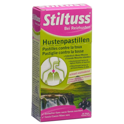 Stiltus hostepastiller 28 stk