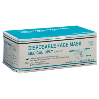 Xingrong máscara facial tipo II caixa 50 unid.