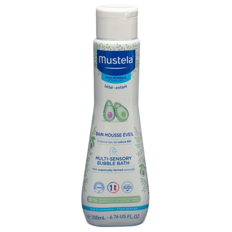 MUSTELA Anregendes Schaumbad normale Haut