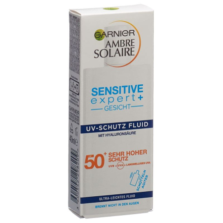 expert Ambre Solaire Sensitive + UV Shaka fluido SPF 50+ Fl 40 ml