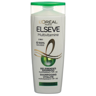 Elseve Multivitamin Invigorating Shampoo 2 in 1 bottle 250 ml