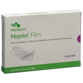 Film Mepitel Safetac 6x7cm 10 pièces