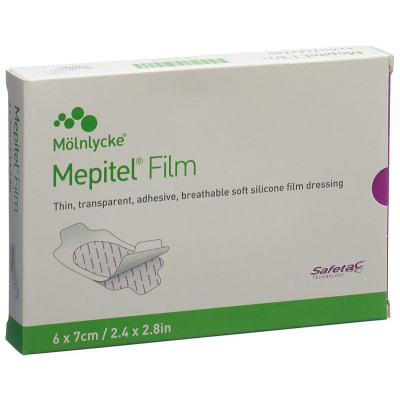 Mepitel film safetac 6x7cm 10 stk