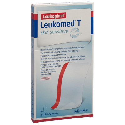 Leukomed t skin sensitive 8x15cm 5 pcs