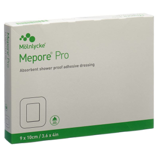 Повязка Mepore на рану 10x9 см подушечка для ран 6x5 см стерильная 40 шт.