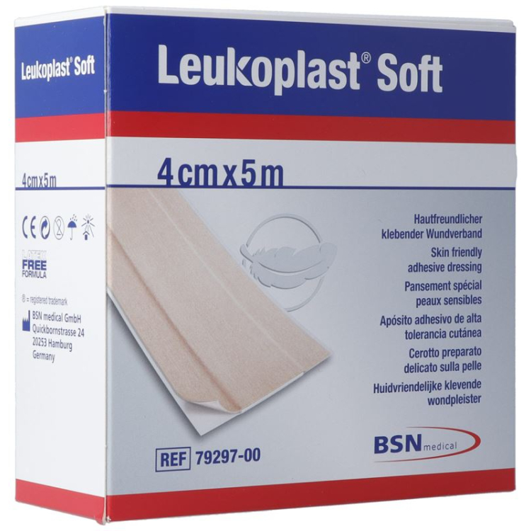 Rôle Leukoplast Soft 4cmx5m