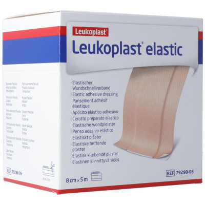 Leukoplast Elastic 8cmx5m roll