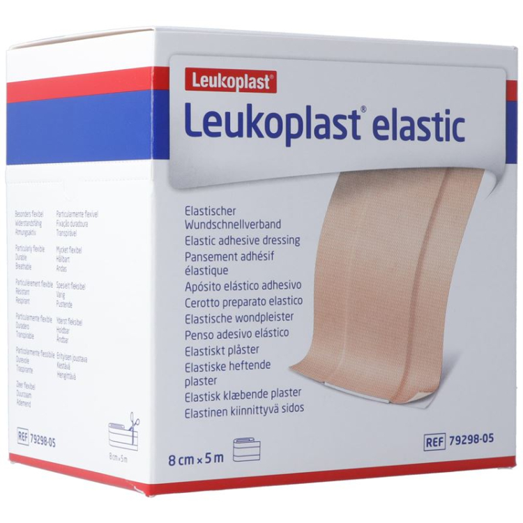 Rolka Leukoplast Elastic 8cmx5m