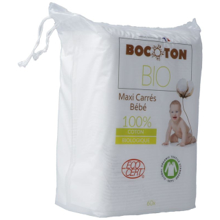 Bocoton Maxi Baby bombažne brisače 60 kom
