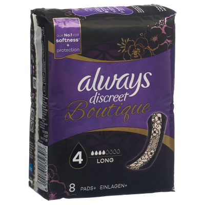 always Discreet Boutique Incontinence Long 8 pcs