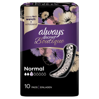 always Discreet Boutique incontinence Normal 10 pcs