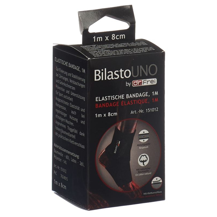 Bilasto Uno 1м Velcro бар әмбебап серпімді таңғыш