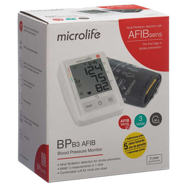 BP B3 AFIB - Blood Pressure Monitor - Microlife AG