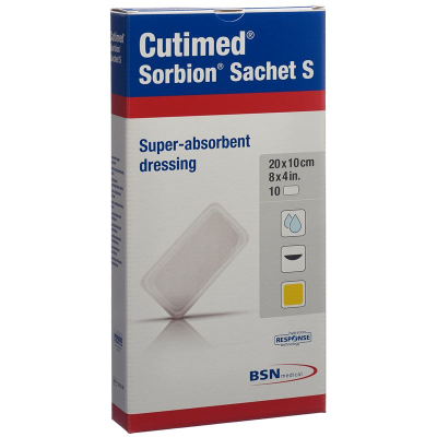 Cutimed sorbion sachet s 20x10cm 10 ширхэг