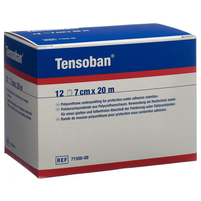 TENSOBAN upholstery foam bandage 7cmx20m 12 pcs