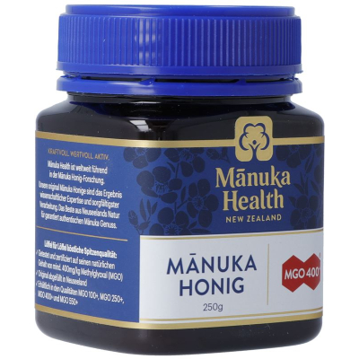 Manuka honey mgo 400+ manuka health 250 ក្រាម។