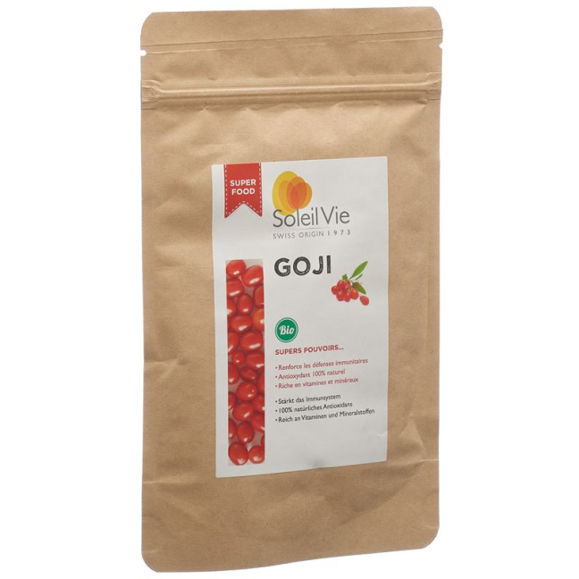 Soleil Vie Organic Goji Berries 70 g