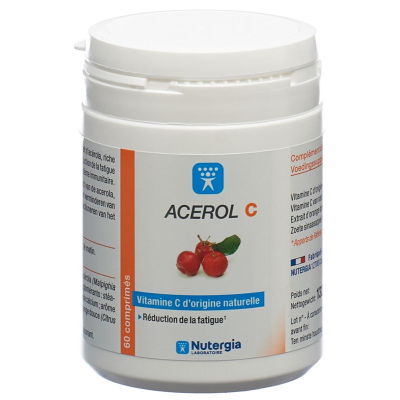 Nutergia Acerol C tbl 60 pcs