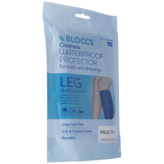 Bloccs bath and shower waterproof for the leg 21-36+/50cm child