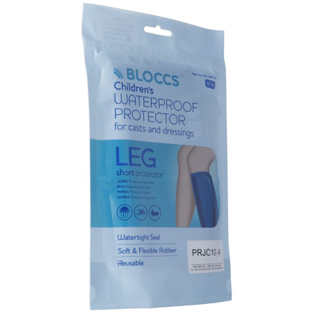Bloccs bath and shower water protection for the leg 21-36 + / 50cm child