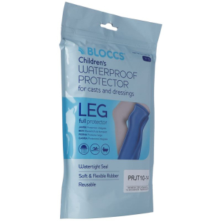 Bloccs banyo ve duş suyu koruması bacak için 43-70 + / 78cm çocuk