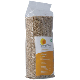 Soleil Vie grãos integrais e sementes de gergelim 500 g orgânico
