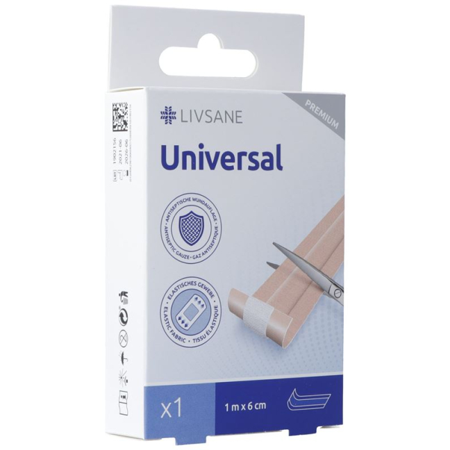 Livsane Universal Adhesive Plaster 10 pcs