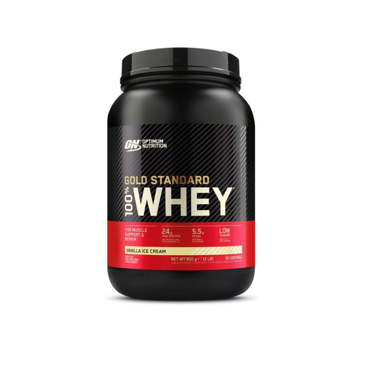 OPTIMUM 100% Whey Gold Standard Vanilla Ice 2lb Ds 900 g