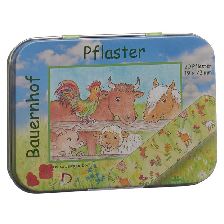 Döll adhesive plasters 19x72mm Farm Ds 20 pcs