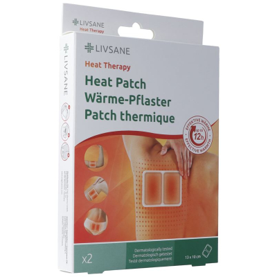 Livsane heat plaster 2 pcs