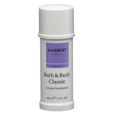 Marbert bath and body cream classic deodorant 40 ml