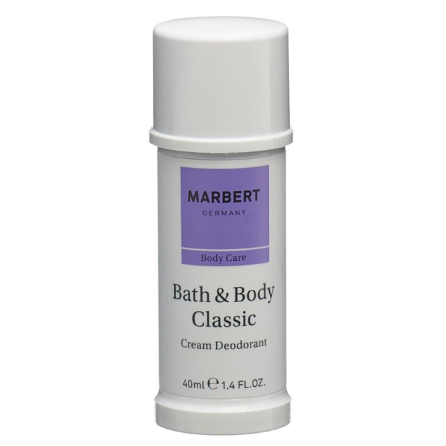 Marbert Bath & Body Cream Desodorante Clássico 40 ml
