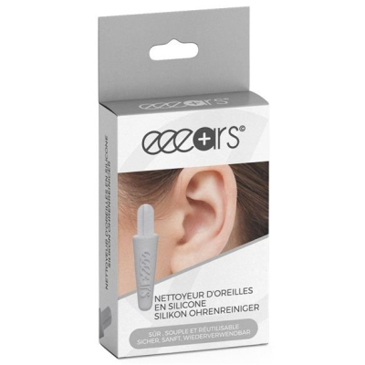 eeears ear cleaner reusable silicone white