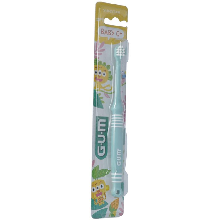 mint GUM SUNSTAR baby toothbrush 0-2 years