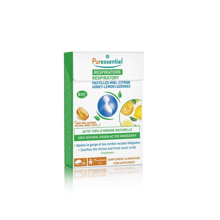 Puressentiel Lozenges Honey Lemon 18 db