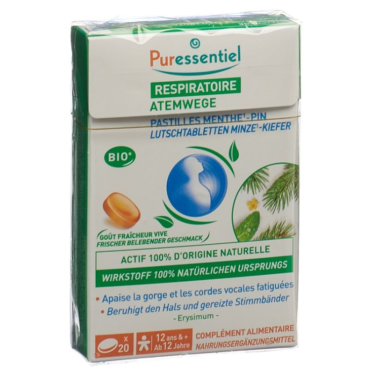 Puressentiel Lutschtabletten Minze-Kiefer 18 Stk