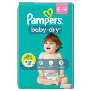 Pampers Baby Dry Gr4 9-14kg Maxi economy pack 45 pcs
