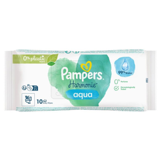 PAMPERS Feuchte Tücher Aqua Travelpack