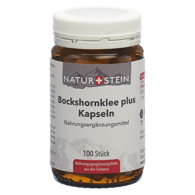 Naturstein bockshornklee 플러스 kaps glas 100 stk