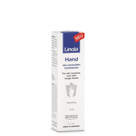 Linola Hand Tb 75 ml - Nourishing Hand Cream for Dry Skin