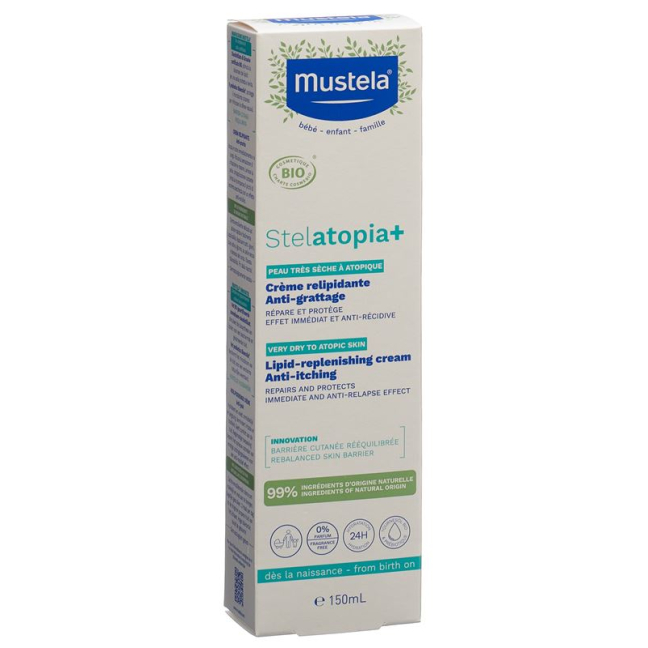 Mustela Stelatopia Cream Atopic Skin 200 მლ