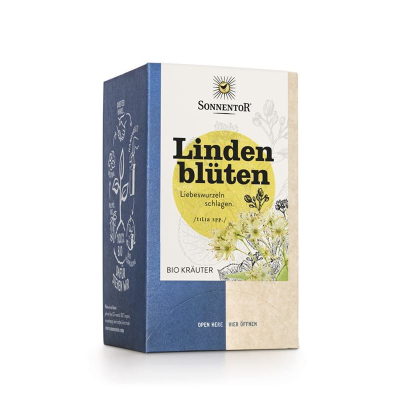 Sonnentor lime blossom tea பட்டாலியன் 18 துண்டுகள்