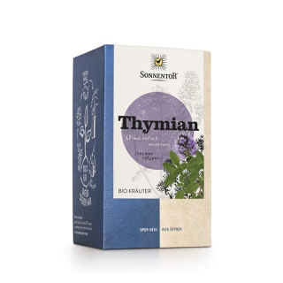 Sonnentor thyme tea កងវរសេនាតូច ១៨ ដុំ