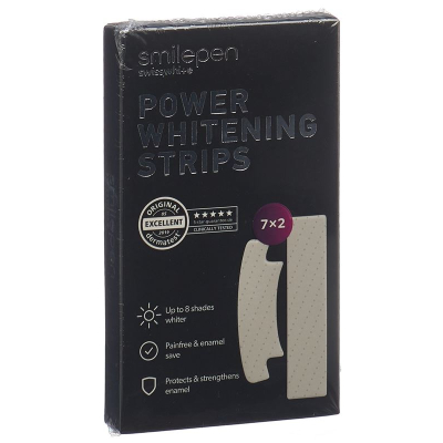 Smilepen power whitening strips