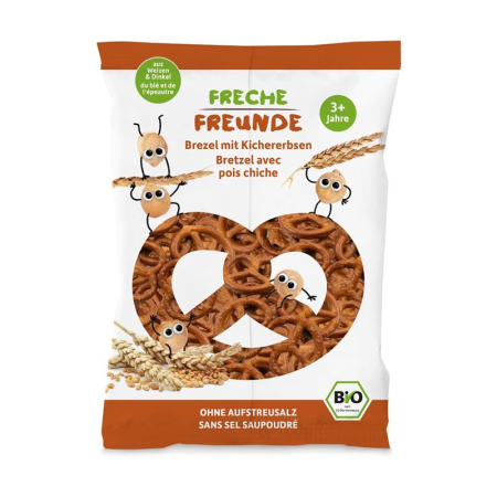 Cheeky friends Cheeky pretzels chickpea bag 75 g