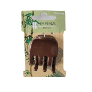 Herba Ecofriendly Кламер 3,5 см кафяв